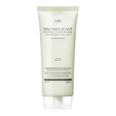Маска с экстрактом чайного дерева для очищения кожи головы La’dor Tea Tree Scalp Clinic Hair Pack