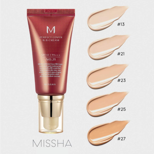 Тональный ВВ-крем Missha M Perfect Cover BB Cream 50 ml