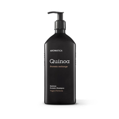 Бессульфатный шампунь с протеинами для повреждённых волос AROMATICA Quinoa Protein Hair Shampoo