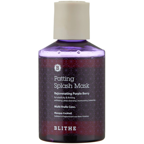 Омолаживающая сплэш-маска для эластичности кожи Blithe Rejuvenating Purple Berry Splash Mask