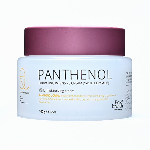 Интенсивно Увлажняющий крем с пантенолом Eco Branch Hydrating Intensive Panthenol Cream