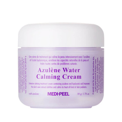 Легкий успокаивающий гель-крем с азуленом Medi-Peel Azulene Water Calming Cream