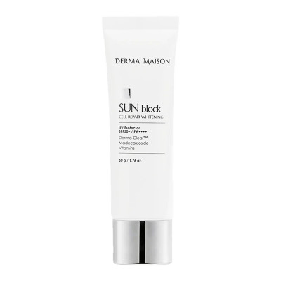 Осветляющий солнцезащитный крем Medi-Peel﻿ Derma Maison Sun Block Cell Repair Whitening SPF50+ PA++++