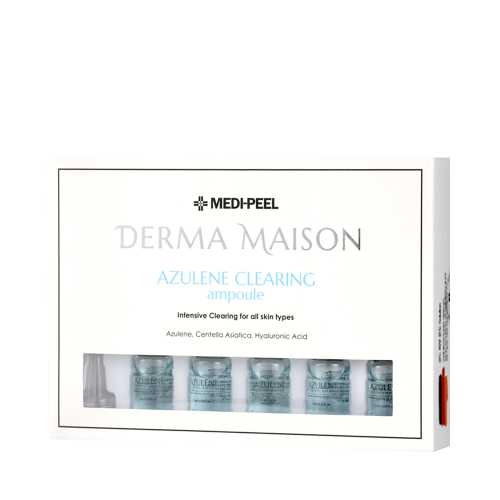 Концентрированные ампулы с азуленом Medi-Peel Derma Maison Azulene Clearing Ampoule