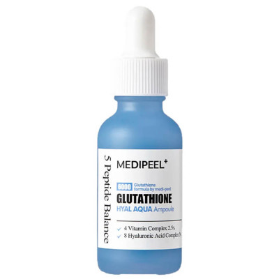 Увлажняющая витаминная ампула для сияния кожи Medi-Peel Glutathione Hyal Aqua Ampoule