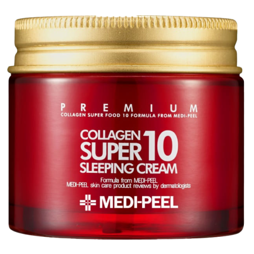 Омолаживающий ночной крем для лица с коллагеном MEDI-PEEL Collagen Super10 Sleeping Cream