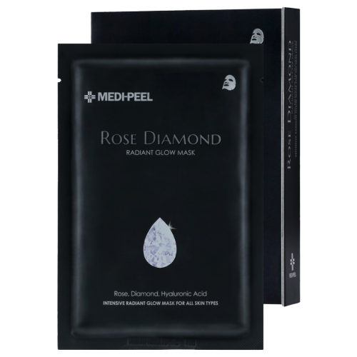 Маска с алмазной пудрой для сияния кожи MEDI-PEEL Rose Diamond Mask