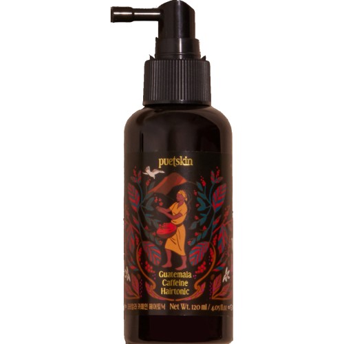 Тоник с кофейном от выпадения волос  GLAMFOX Puetskin Guatemala CoffeeBeans Hair Tonic 120 ml