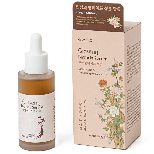 Пептидная сыворотка с женьшенем GLAMFOX Ginseng Peptide Serum 50 ml