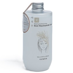 Антивозрастной увлажняющий тонер с  ниацинамидом  на основе риса GLAMFOX Rice Niacinamide Toner 