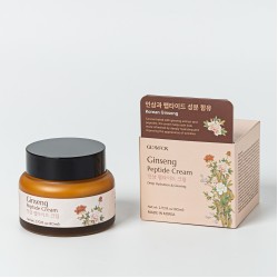 Антивозрастной крем с женьшенеми и пептидами GLAMFOX Ginseng Peptide Cream