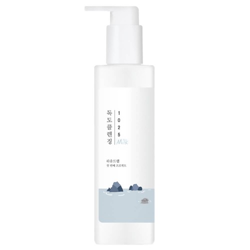 Нежное молочко для снятия макияжа с морской водой Round Lab 1025 Dokdo Cleansing Milk