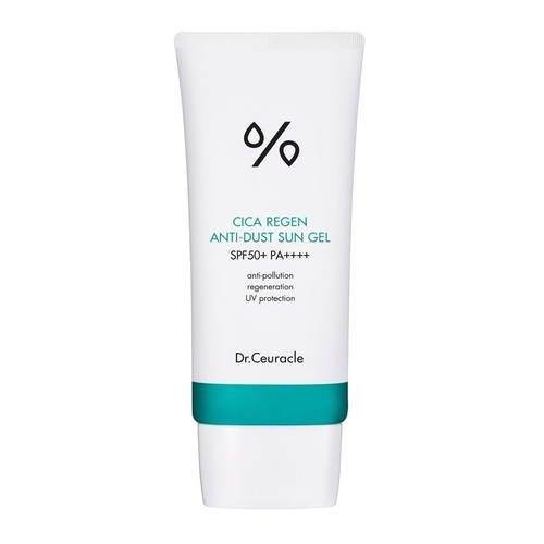 Dr.Ceuracle Крем солнцезащитный с центеллой - Cica regen anti dust sun gel SPF50+/PA++++, 50мл