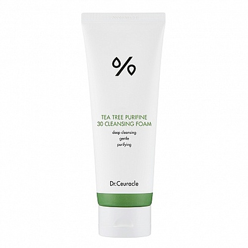 Dr.Ceuracle Пенка для умывания чайное дерево - Tea tree purifine 30 cleansing foam, 150мл