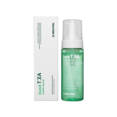  Мягкая пенка-мусс с чайным деревом Medi-Peel Dutch Tea Bubble Cleanser