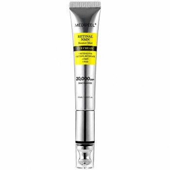 Массажный крем для век с ретиналем и NMN MEDIPEEL Retinal NMN Bounce Shot Eye Cream