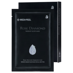 Маска с алмазной пудрой для сияния кожи MEDI-PEEL Rose Diamond Mask