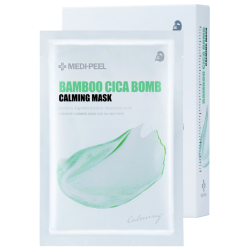 Успокаивающая тканевая маска с центеллой и бамбуком Medi-Peel Bamboo Cica Bomb Calming Mask
