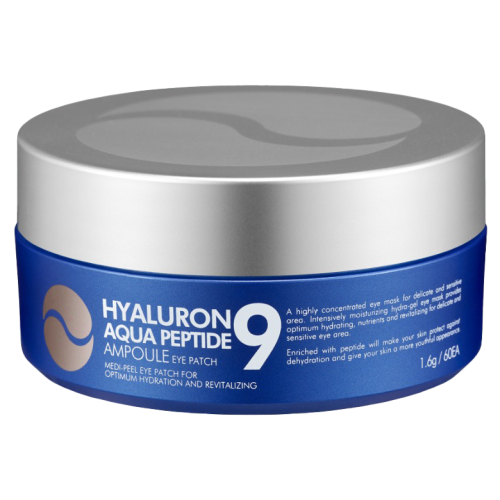 Увлажняющие гидрогелевые патчи с пептидами Medi-Peel Hyaluron Aqua Peptide 9 Ampoule Eye Patch