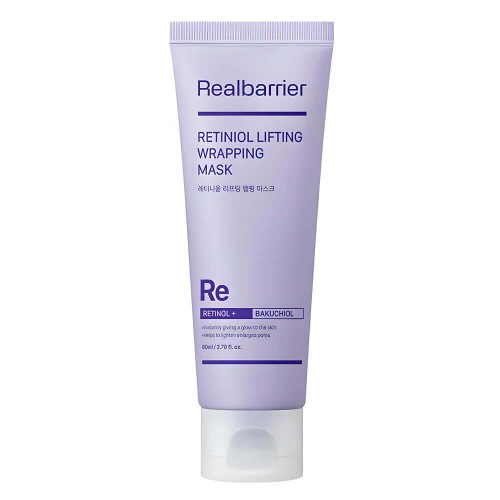 Маска для лица с ретинолом и лифтинг-эффектом Real Barrier Retiniol Lifting Wrapping Mask