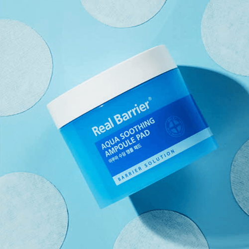 Ампульные пэды для чувствительной кожи Real Barrier Aqua Soothing Ampoule Pad
