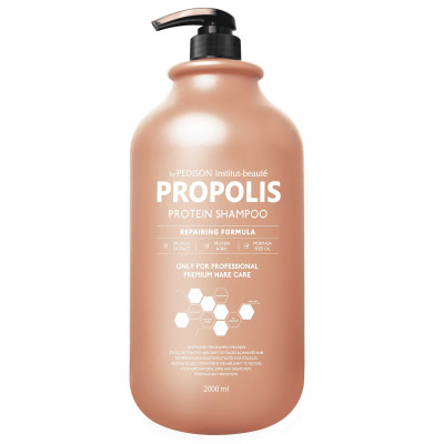 Шампунь с прополисом для хрупких и поврежденных волос EVAS Pedison Institut-beaute Propolis Protein Shampoo 2000ml