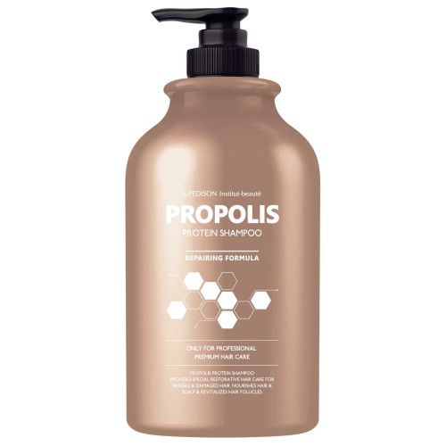 Шампунь с прополисом для хрупких и поврежденных волос EVAS Pedison Institut-beaute Propolis Protein Shampoo 500ml